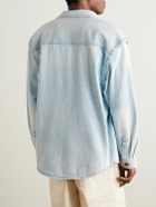 MANAAKI - Nikora Convertible Denim Shirt - Blue