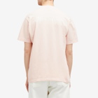 Sporty & Rich Men's Rizzoli T-Shirt in Ballet Pink/White