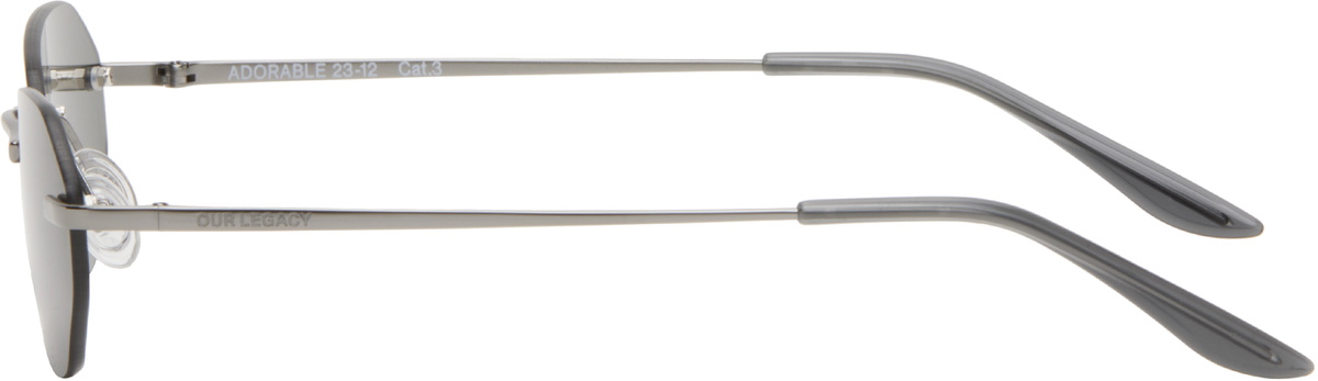OUR LEGACY Silver Adorable Sunglasses Our Legacy