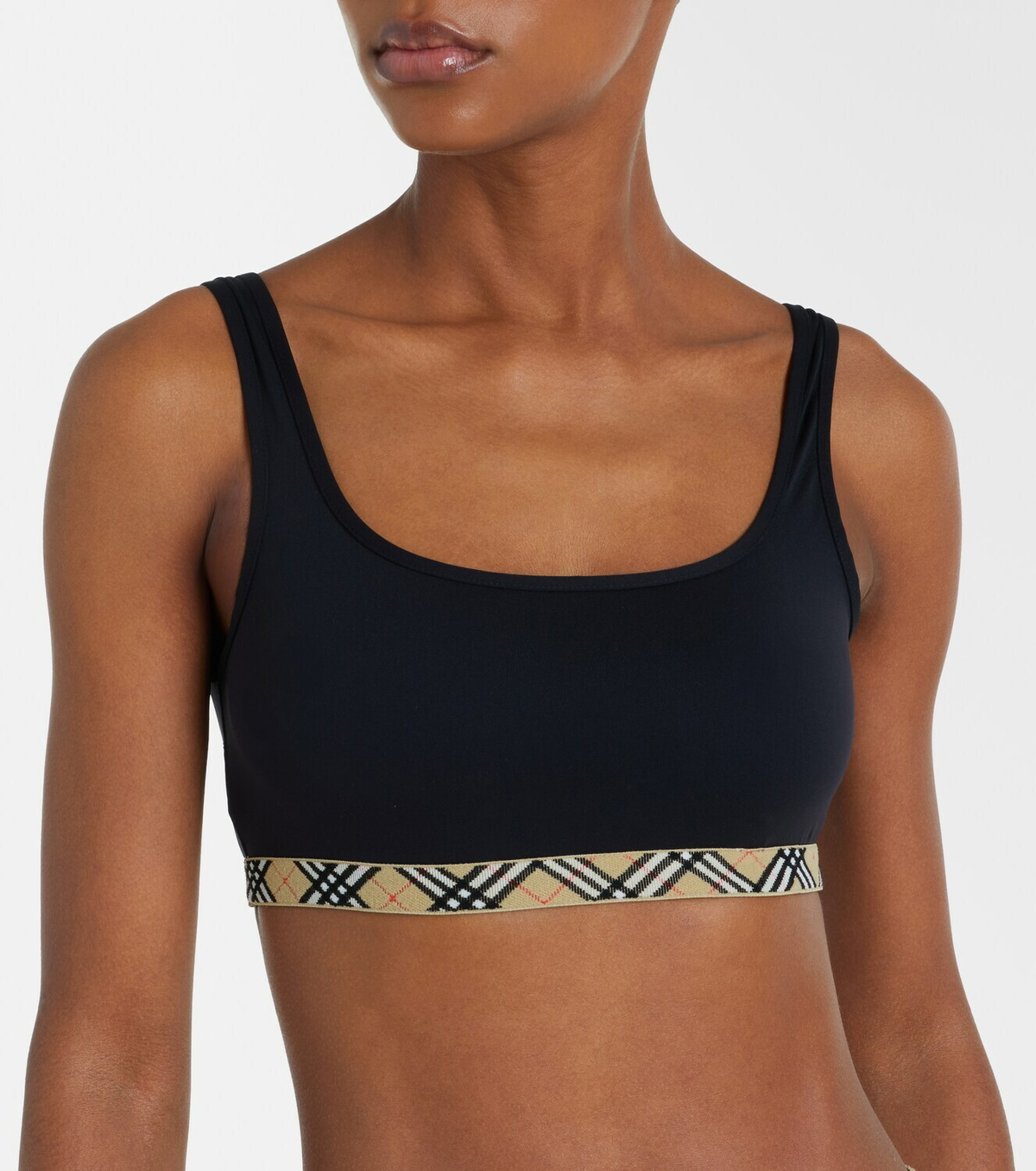 Burberry Burberry Check bikini top