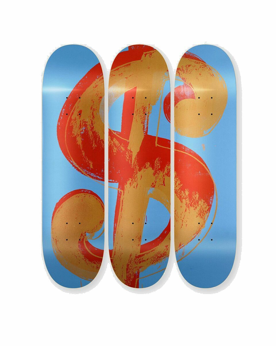 Photo: The Skateroom Andy Warhol Dollar Sign Blue Deck Blue - Mens - Home Deco