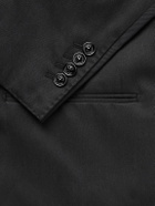 Brunello Cucinelli - Double-Breasted Shawl-Lapel Silk-Twill Tuxedo Jacket - Black