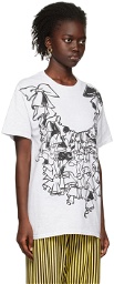 SC103 Gray Graphic T-Shirt