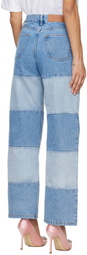 KIMHĒKIM Blue Bicolor Jeans