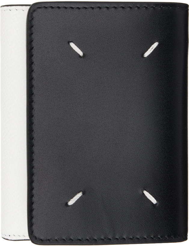 Photo: Maison Margiela Black & White Four Stitches Wallet