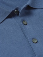 PIACENZA 1733 - Cotton Polo Shirt - Blue