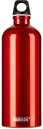 SIGG Red Aluminum Traveller Classic Bottle, 1 L