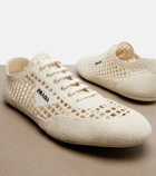 Prada Collapse crochet sneakers