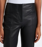 Proenza Schouler White Label Isadora leather flared pants