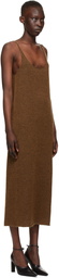 Arch The SSENSE Exclusive Brown Knit Dress