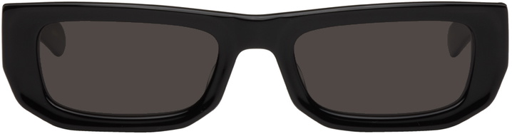 Photo: FLATLIST EYEWEAR Black Bricktop Sunglasses