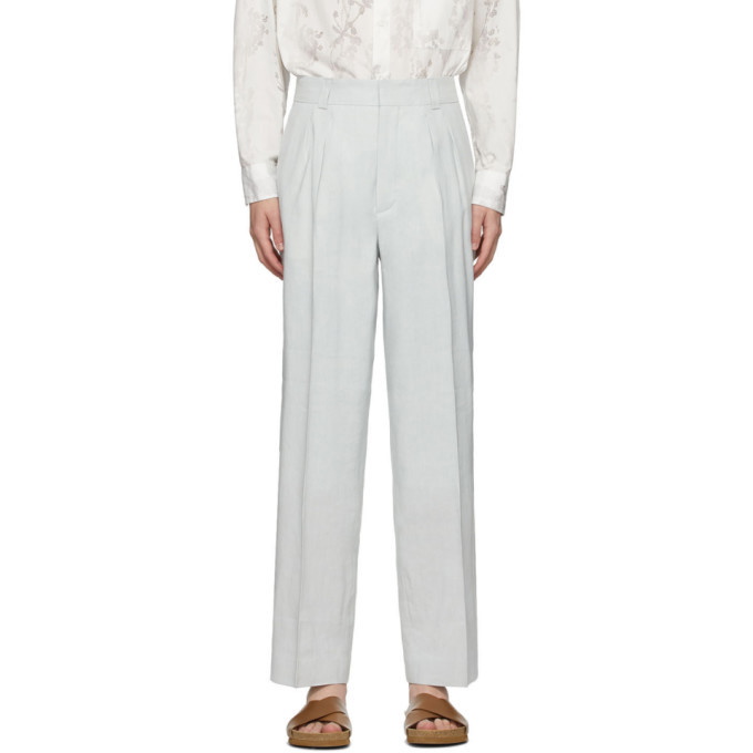 Photo: Jacquemus Grey Le Pantalon De Costume Trousers