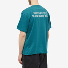 PACCBET Men's Keep Dancing T-Shirt in Green