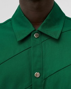 Bstn Brand Workwear Warm Up Shortsleeve Shirt Green - Mens - Shirts & Blouses/Shortsleeves