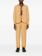 Labrum London Jacquard Straight Trousers