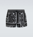 Dolce&Gabbana - Bandana printed swim shorts