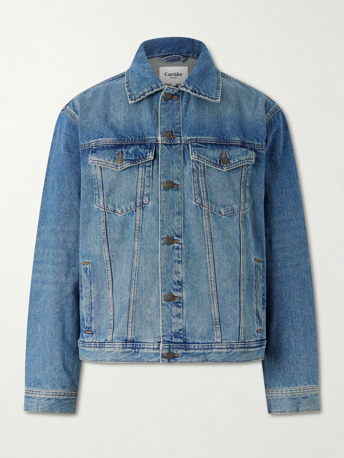 Corridor - Denim Trucker Jacket - Blue