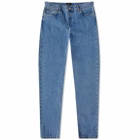 A.P.C. Men's Petit New Standard Jean in Vintage Blue