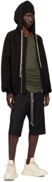 Rick Owens Black Porterville Bela Pods Shorts