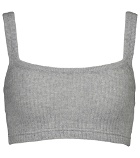 Thom Browne - Ribbed-knit cashmere bralette