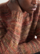Mr P. - Space-Dyed Cashmere Sweater - Orange