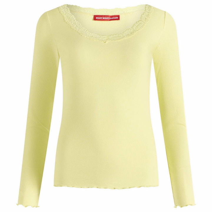 Photo: Many Many Clothes Women's The Uma Long Sleeve Top in Yellow