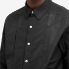 Rick Owens Men's Fogpocket Technical Outershirt in Black