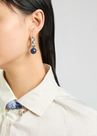 Agmes Sonia Sterling Silver Hoop Earrings - One Size