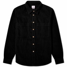 Paul Smith Men's Cord Shirt in Black