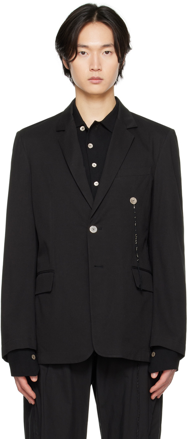 Hyein Seo Black Knot Blazer