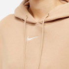 Nike Women's Phoenix Fleece Oversized Hoody in Hemp/Sail