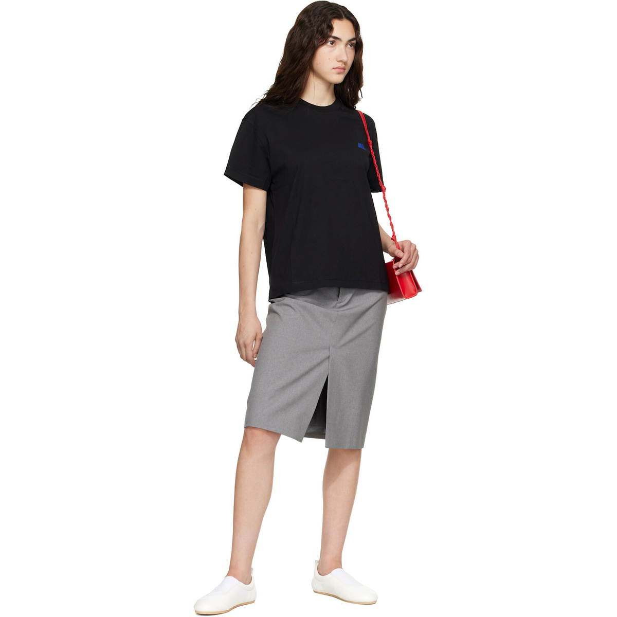 Jil Sander Black Cotton Crew-Neck T-shirt