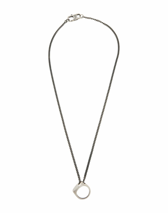 Photo: Mm6 Maison Margiela Womens Necklace in Silver
