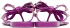 Valentino Garavani Purple Summer Rockstud Sandals