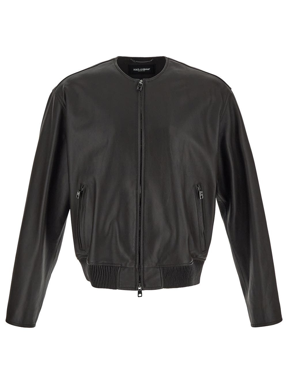 Photo: Dolce & Gabbana Leather Jacket