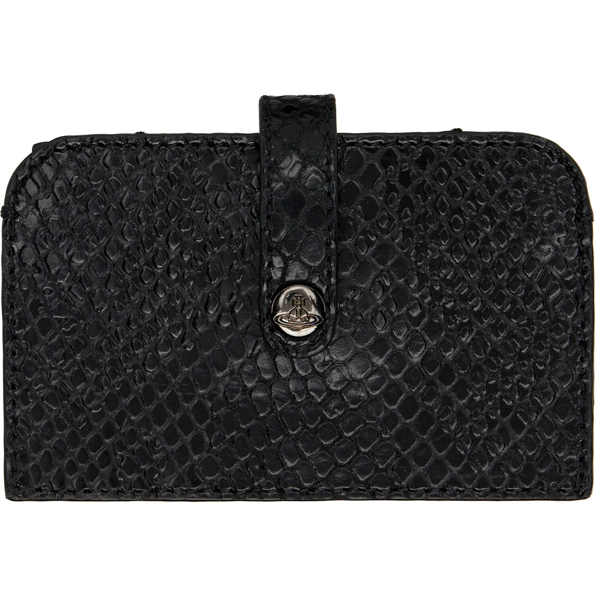 Vivienne Westwood Black Accordion Card Holder Vivienne Westwood