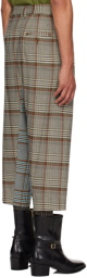 Vivienne Westwood Beige & Brown Macca Trousers