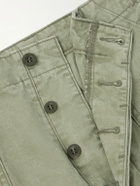 OrSlow - Summer Fatigue Straight-Leg Cotton Trousers - Green