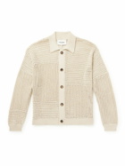 FRAME - Crochet-Knit Cotton Cardigan - White