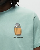 New Balance New Balance Barrel Runner Tee Grey - Mens - Shortsleeves