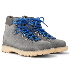 Diemme - Roccia Vet Shearling-Lined Suede Boots - Gray