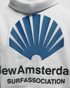 New Amsterdam LOGO HOODIE SWEATER Grey Mens Hoody