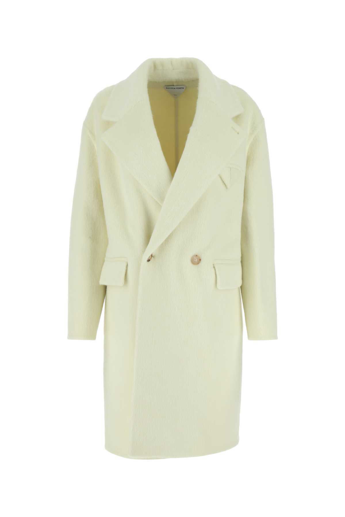 コート Bottega Veneta Ivory wool blend coat Bottega Veneta Ivory Wool Blend Coat Bottega Veneta