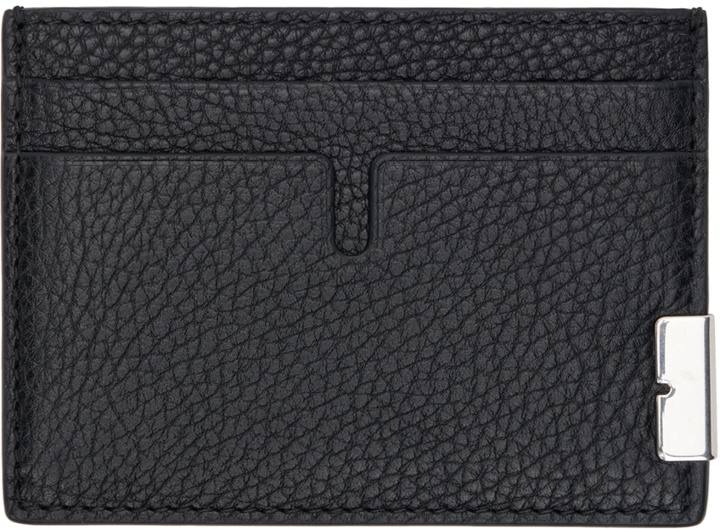 Photo: Burberry Black B Cut Card Holder