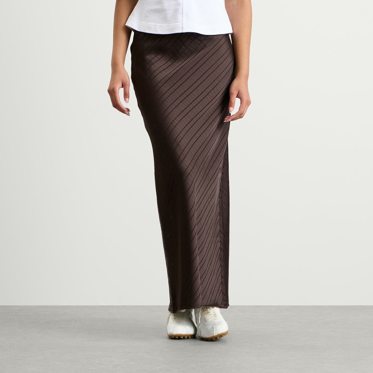 Samsøe Samsøe Women's Saagneta Long Skirt in Mulch
