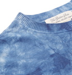Remi Relief - Tie-Dyed Linen T-Shirt - Men - Blue