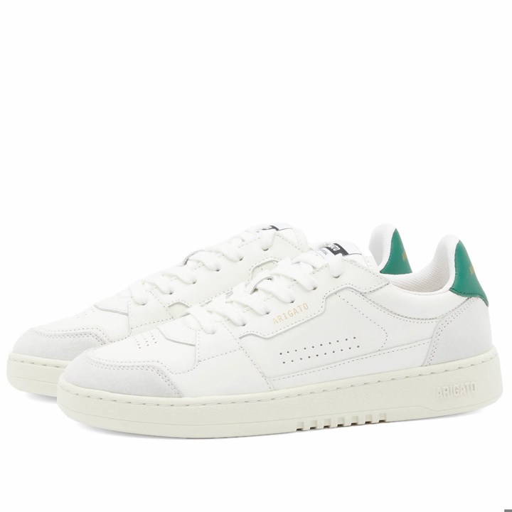 Photo: Axel Arigato Men's Dice Lo Sneakers in White/Green