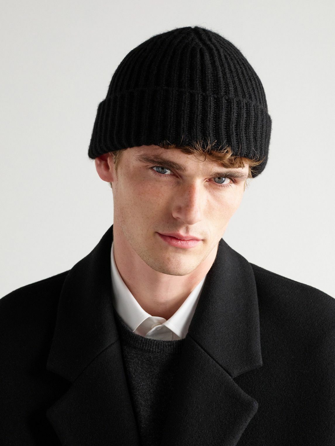 UMIT BENAN - Murray Ribbed Cashmere Beanie