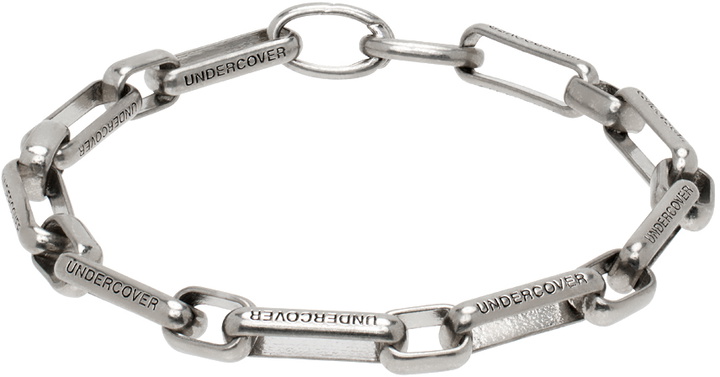 Photo: UNDERCOVER Silver Cable Chain Bracelet