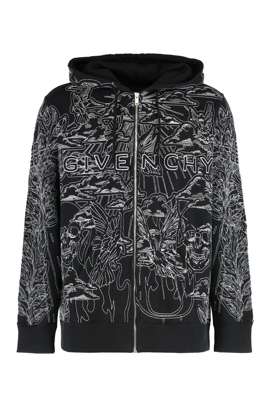 Photo: Givenchy Cotton Full Zip Hoodie